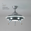 Ventilador de teto LED moderno decorativo extraterrestre UFO 